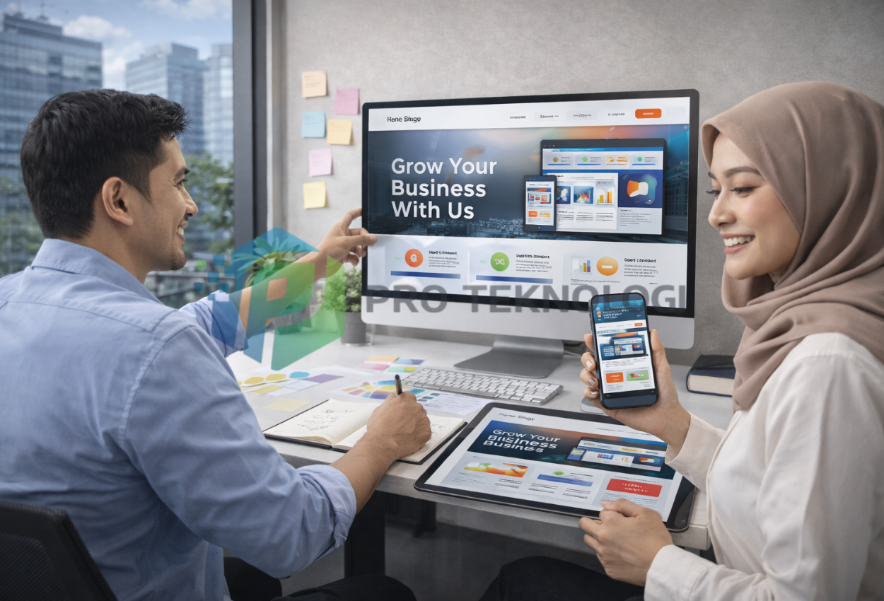 Desain Website Modern dan Responsive di Depok untuk Meningkatkan Branding